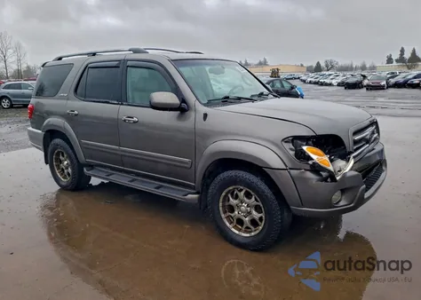 2004 Toyota Sequoia Limited from USA, damaged, VIN 5TDBT48A14S230301